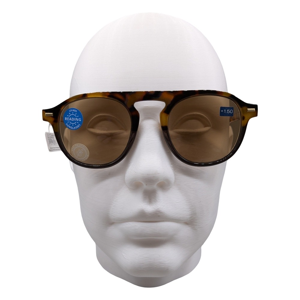Peepers Neptune Reading Sunglasses Tortoise Black +1.50 3032R UV400 Eco-Friendly